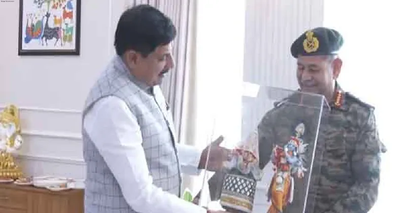MP: Army Chief Gen Upendra Dwivedi meets CM Mohan Yadav at Samatva Bhavan