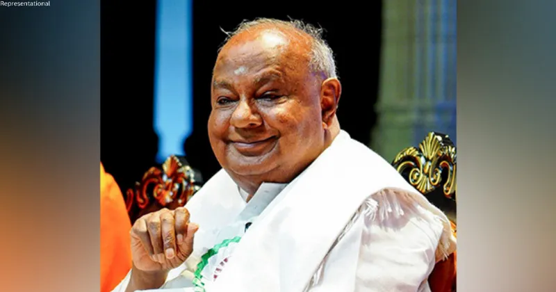 Opposition leaders rejoicing at Trump's remarks will end up in 'dustbin of history': Former PM Deve Gowda