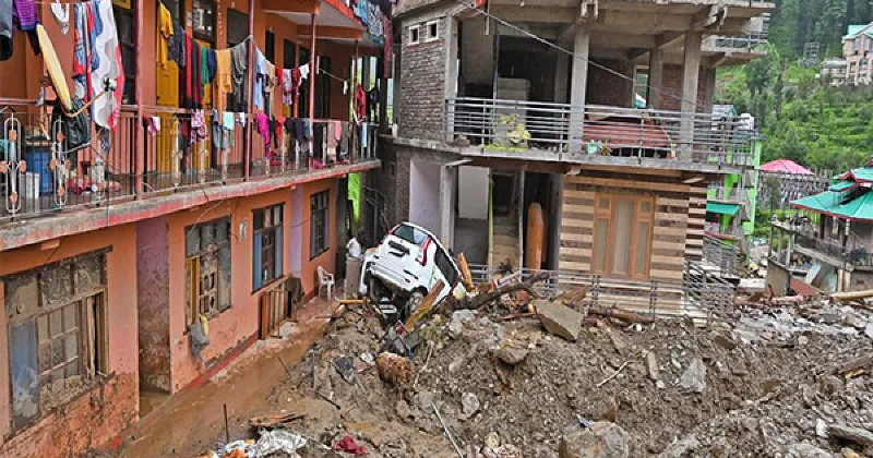 Himachal reels under monsoon fury: 383 roads, 747 power feeders, 249 water schemes hit; 173 dead