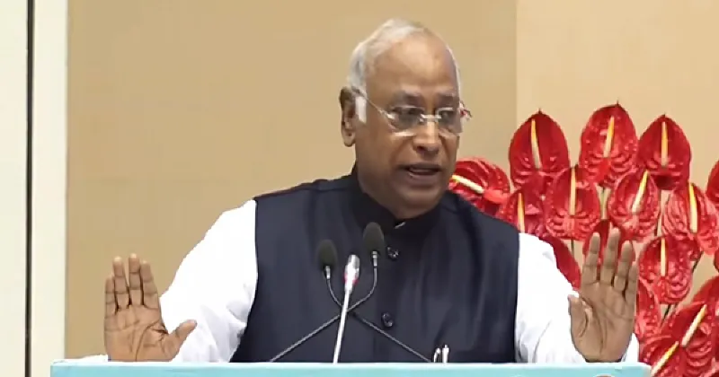 Kharge accuses Centre, EC of disenfranchising poor and minorities