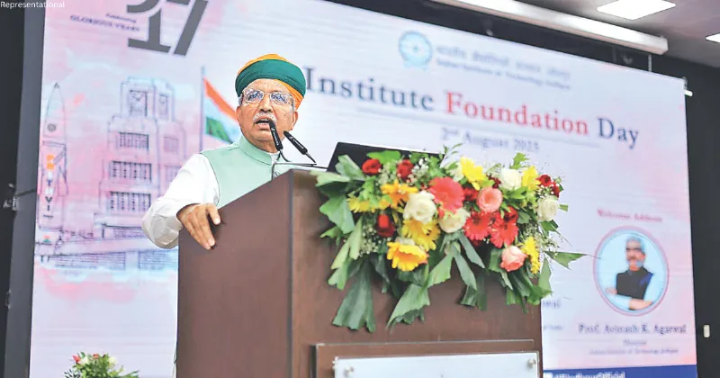 Union MoS Meghwal lauds IIT Jodhpur’s national role