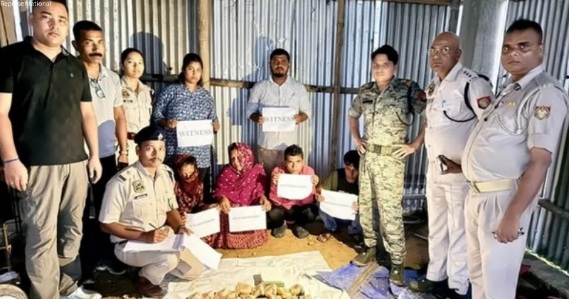 Assam: 20,000 yaba tablets, 216g heroin seized in Cachar; 5 held