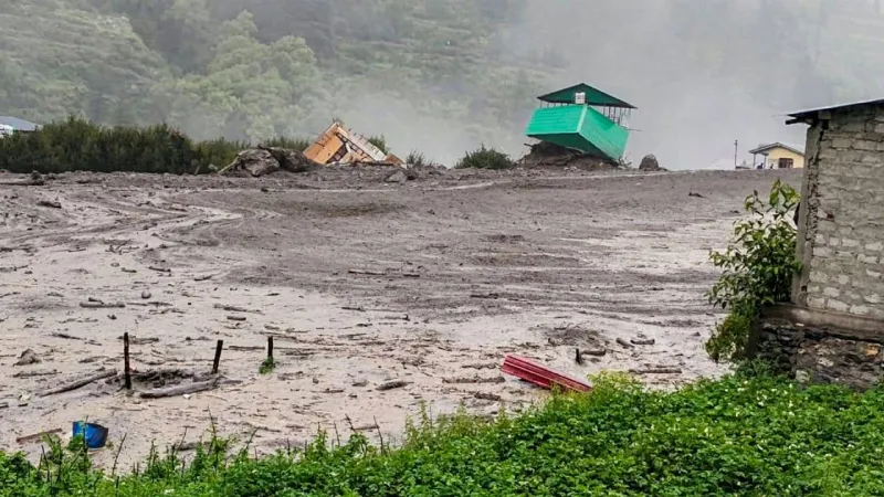 Uttarakhand CM Dhami reaches Emergency Op Center as cloudburst ravages Uttarkashi