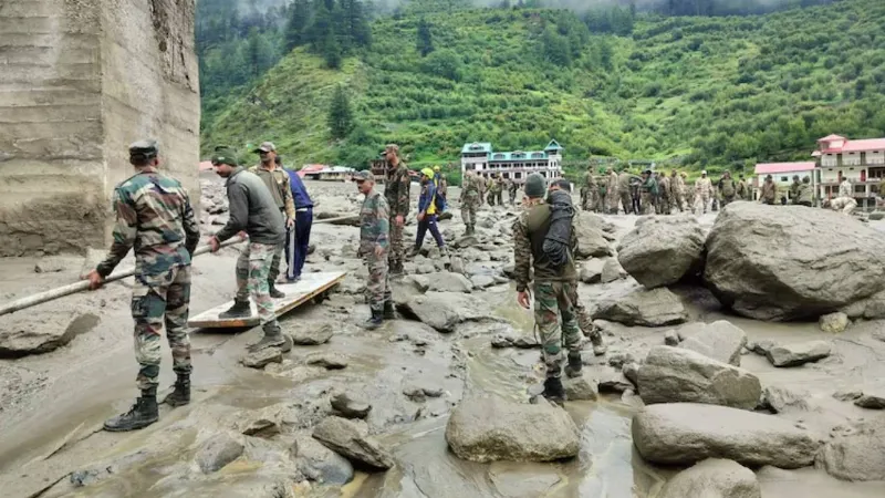 Uttarkashi flash floods: Indian Army intensifies rescue, relief operations in Dharali