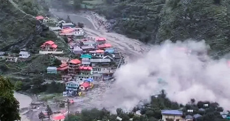 Uttarakhand: 70 rescued, 3 dead, 50 missing after flash floods in Uttarkashi; rescue op underway