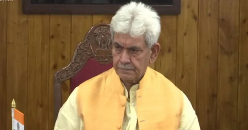 J-K LG Manoj Sinha pays condolences to families of CRPF personnel who died in accident