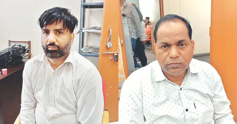 Cop, court staff held for taking Rs 400 bribe