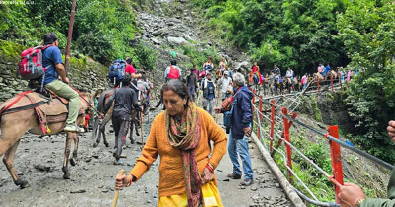 Uttarakhand rains: Kedarnath Yatra halted for 3 days amid IMD's red alert
