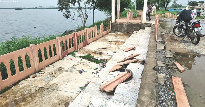 Chandlai Dam at risk amid encroachments