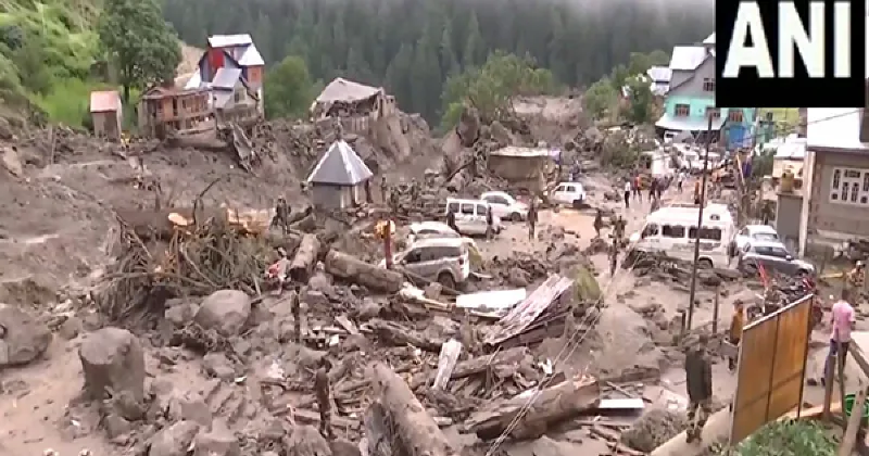 Rescue operation in full swing in Kishtwar following sudden cloudburst and flash flood