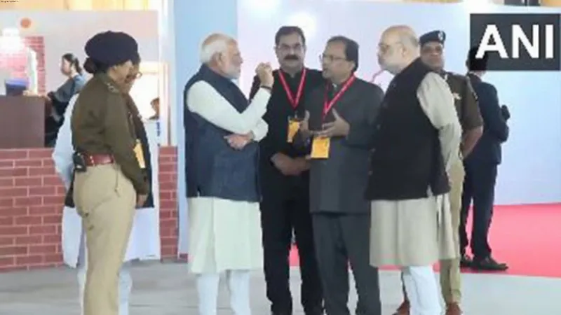 PM Modi, Amit Shah inspect exhibition on implementation of new criminal laws in Chandigarh