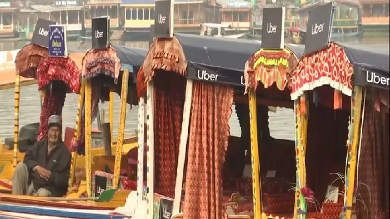 Uber Shikara's now on call in Srinagar