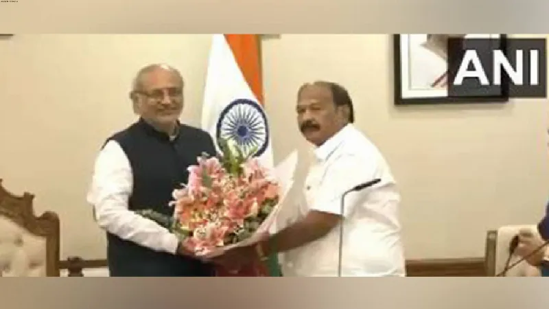 BJP MLA Kalidas Kolambkar takes oath as pro-term speaker