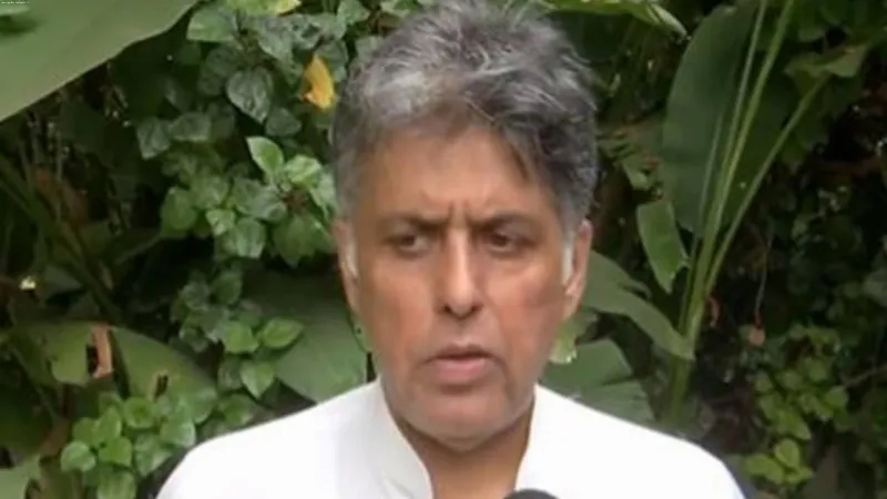 Congress opposes 'One Nation, One Election' bill, MP Manish Tewari raises concerns over federalism