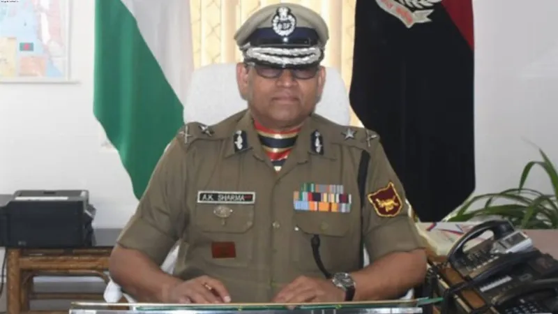 Ashwani Kumar Sharma takes charge as BSF IG Tripura