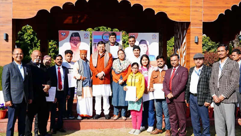 Uttarakhand CM Dhami distributes appointment letters to 45 candidates across departments