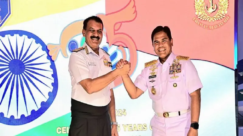 Indian Navy Chief fosters camaraderie between India-Indonesia during reception onboard INS Mysore