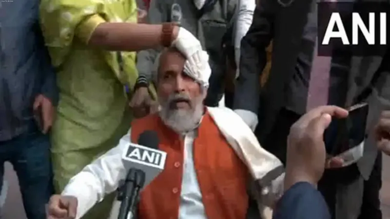 BJP MP Pratap Sarangi injured in chaos outside Parliament, alleges 'push' from Rahul Gandhi