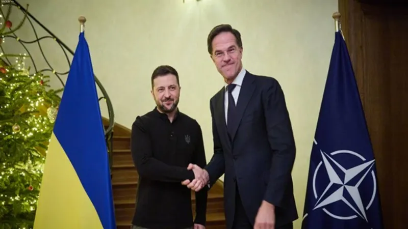 Zelenskyy, NATO Chief hold meeting to strengthen air defence for Ukraine