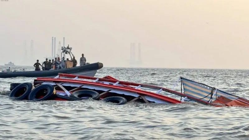 Mumbai boat accident: Indian Navy carries out rescue operations to find two missing persons