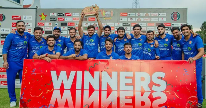 Afghanistan clinch massive 232-run victory over Zimbabwe in second ODI