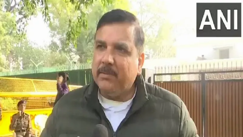 Excise Policy Case: Sanjay Singh demands Delhi LG to make letter public