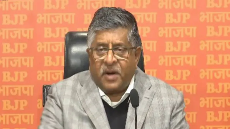 BJP's Ravi Shankar Prasad slams Congress for hypocrisy on Ambedkar's legacy and SC/ST protection