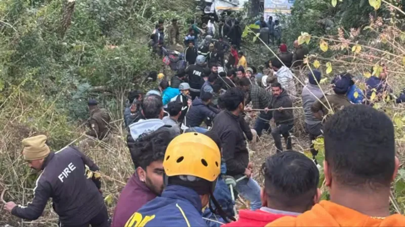 4 died, 21 injured after bus falls into gorge in Uttarakhand's Bhimtal