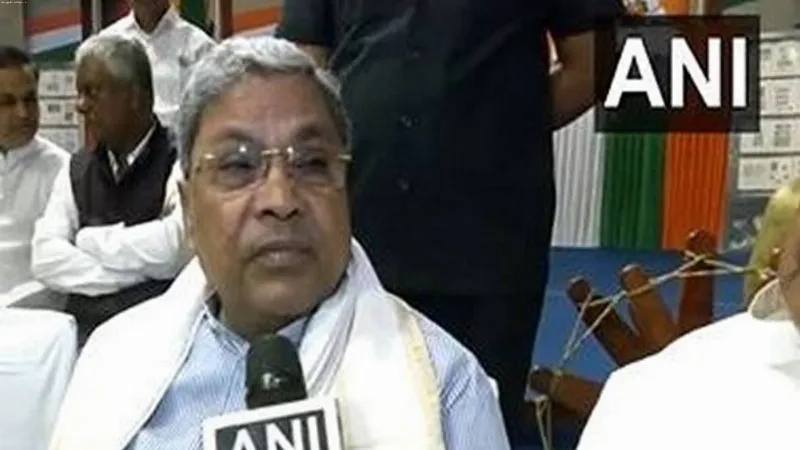 Karnataka CM Siddaramaiah arrives in Belagavi to attend 'Nav Satyagrah Baithak'