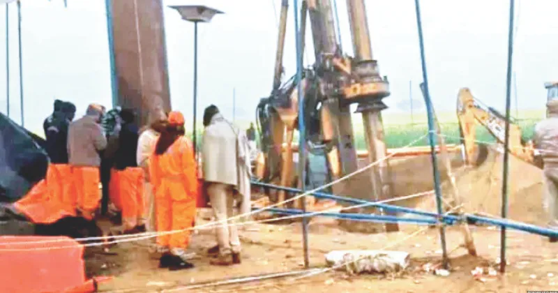 Rain hampers borewell rescue op in Kotputli