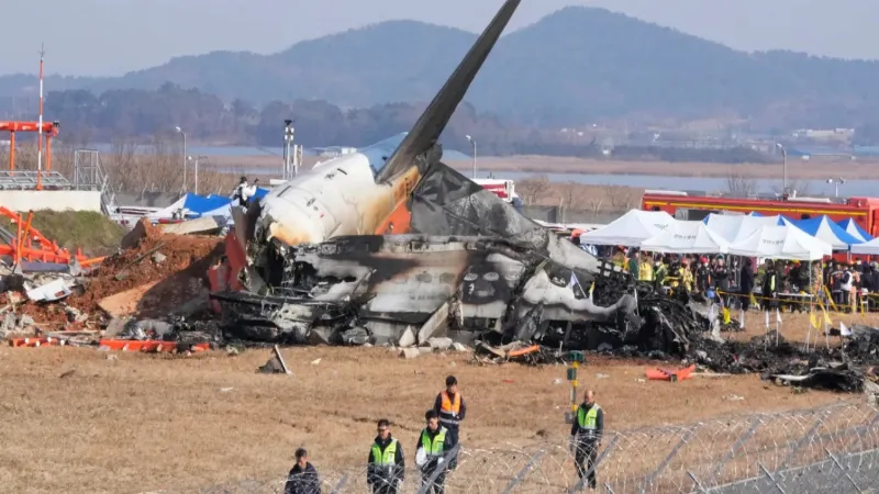 Plane crash in South Korea kills 177, leaves two missing