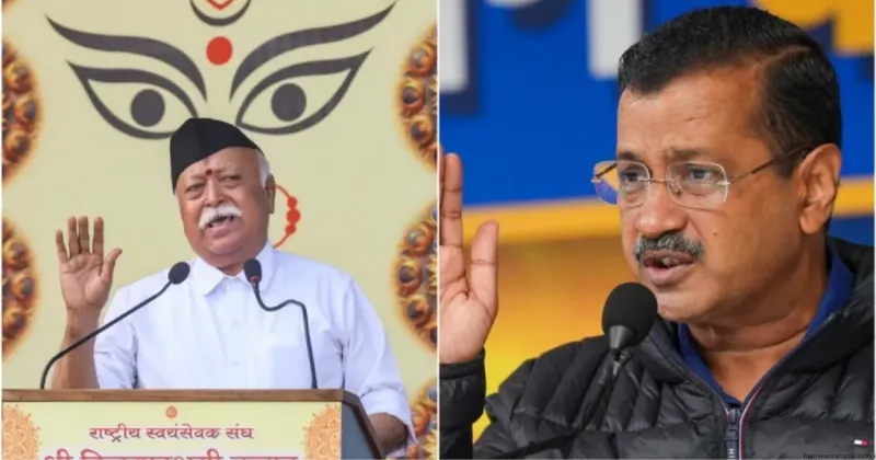 Kejriwal writes to RSS Chief, questions if BJP is 