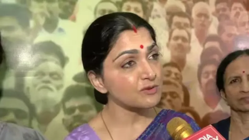 BJP leader Kushboo demands 'justice' in Anna University's sexual assault case