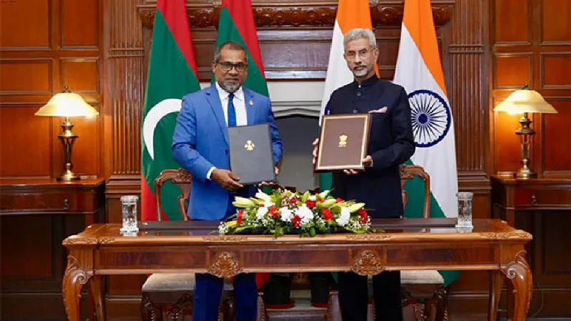 Maldives Foreign Minister concludes official visit to India