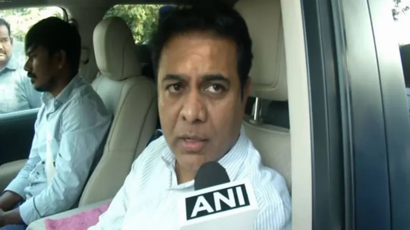 KTR reaches ACB office for questioning in Formula E race case