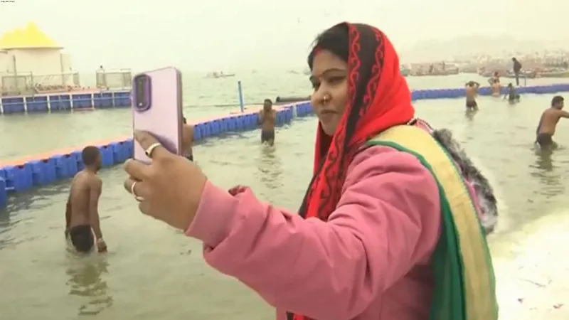 Maha Kumbh: Devotees bring digital darshan of Triveni Sangam to elderly relatives