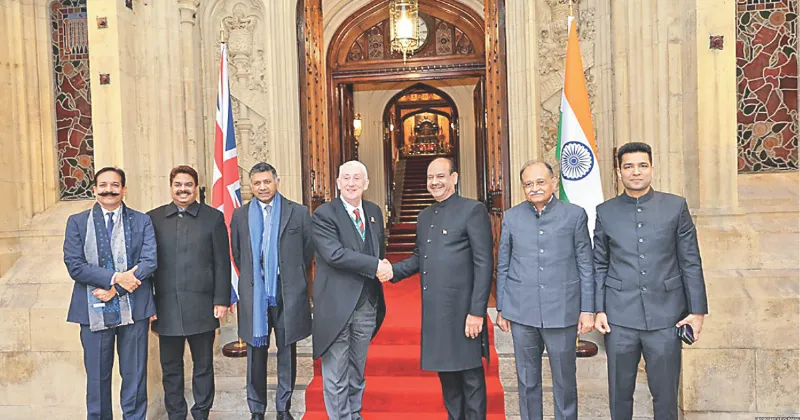 Om Birla congratulates Lindsay Hoyle on re-election as UK Speaker