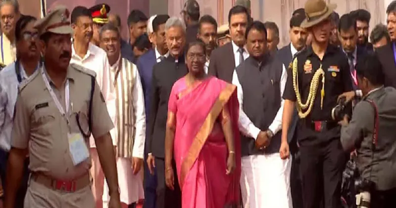 President Murmu arrives in Odisha to attend Pravasi Bharatiya Samman Award ceremony