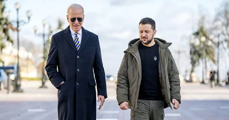 Biden, Zelenskyy discuss US support, sanctions on Russian energy sector