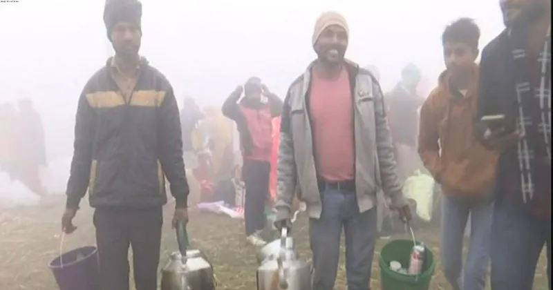 Prayagraj gears up for Mahakumbh: Tea vendors flock to Sangam Ghat amid chilly weather