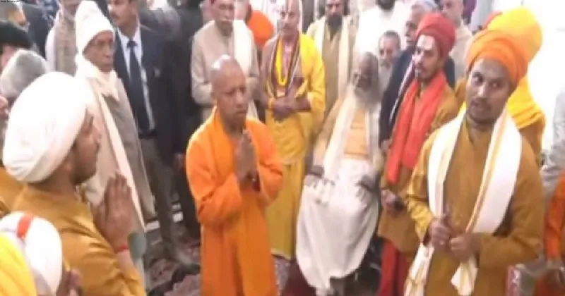 One year to Pran Pratishtha ceremony; CM Yogi visits Ram Mandir in Ayodhya