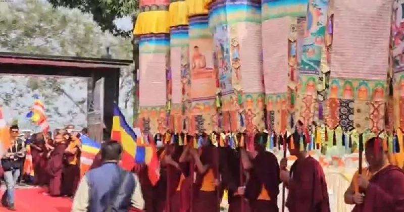 Over 1200 Buddhist monks from across the world gather in Odisha to participate in first Guru Padmasambhava Chanting Program