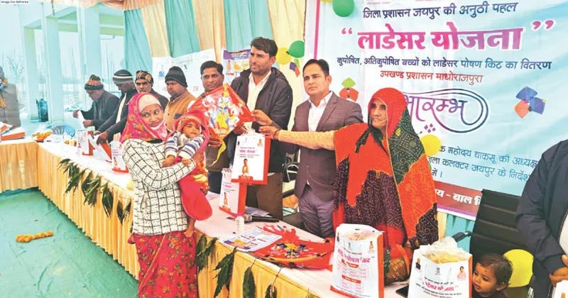 Relief for 5,300 malnourished children in Jpr