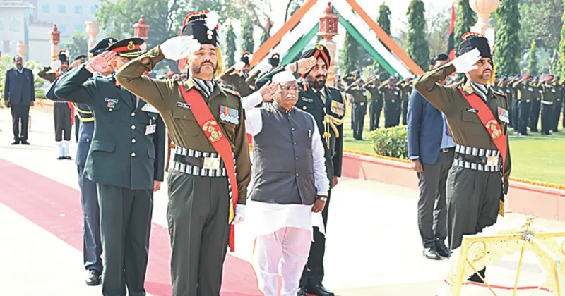 Guv Bagade honours Veterans; Tribute paid to Field Marshal Late KM Cariappa & soldiers