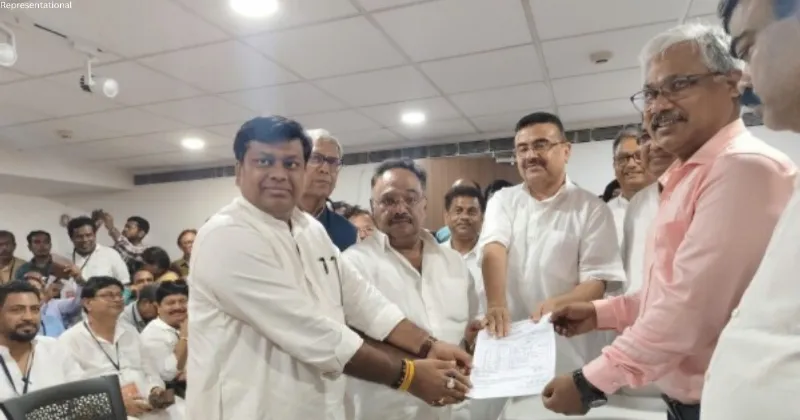 BJP MP Samik Bhattacharya files nomination for president of party's West Bengal unit