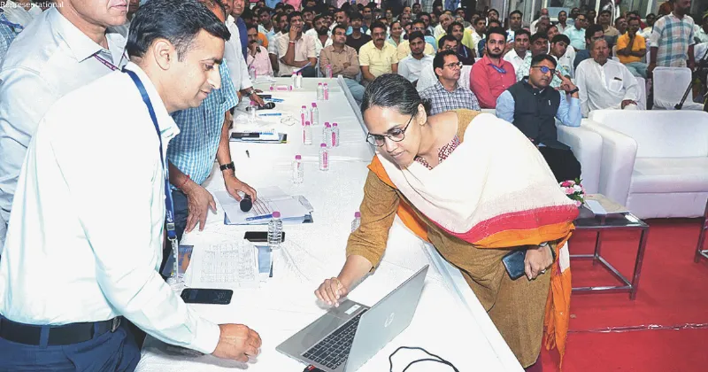 JDC Anandhi conducts lottery for Ganga, Yamuna, Saraswati Vihar