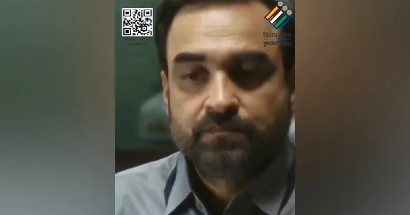 ECI issues video featuring Pankaj Tripathi to raise awareness for Special Intensive Revision in Bihar