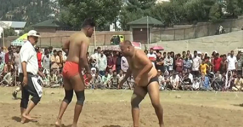 PM's 'Khelo India' initiative plays out well in JK; Wrestlers participate in a large numbers