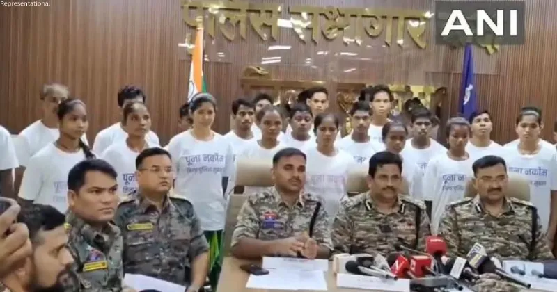Chhattisgarh: 23 Naxalites with Rs 1.18 cr bounty surrender in Sukma