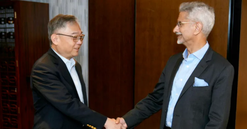 Jaishankar meets Chinese Foreign Minister; says good progress in normalization of ties, need to address border de-escalation